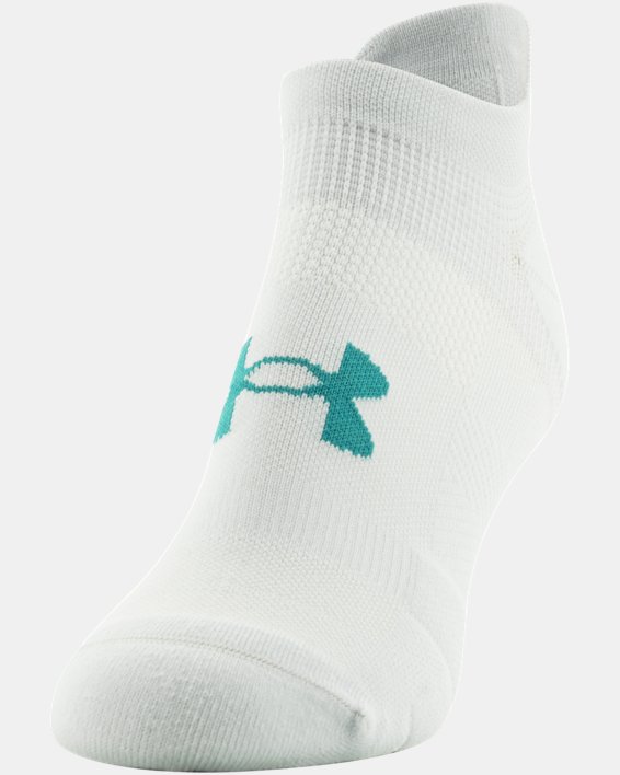 Unisex UA ArmourDry® Run Lite 3-Pack Socks, Green, pdpMainDesktop image number 8